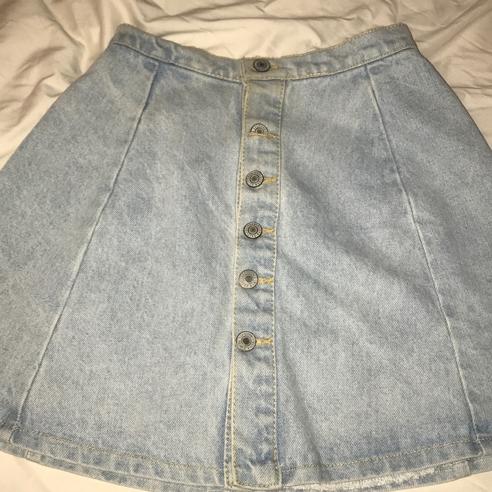 Brandy Melville jean skirt